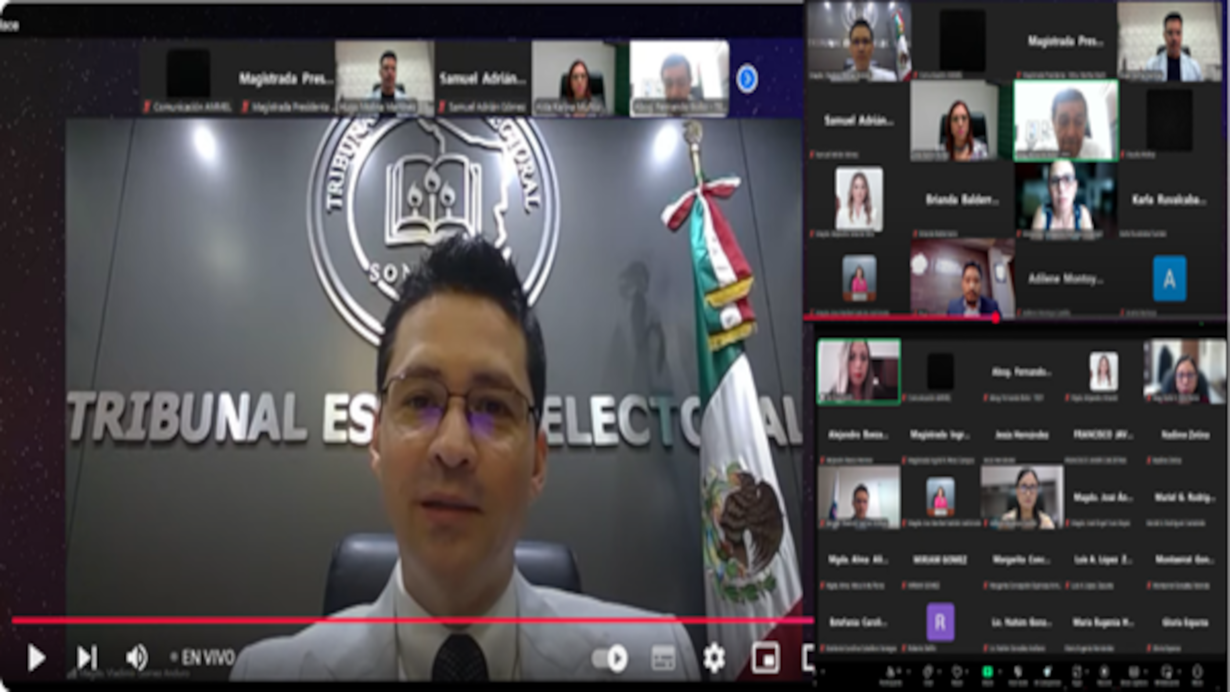 El Tribunal Estatal Electoral de Sonora participa en el Seminario: Experiencias Locales – Elección Judicial 2025