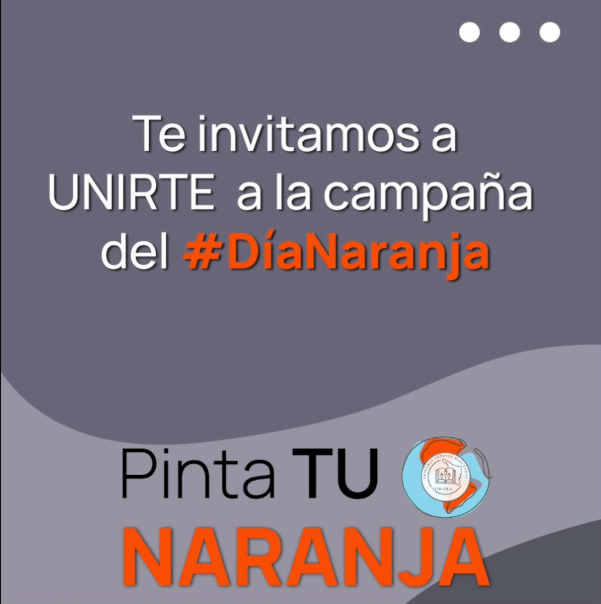 #PintaTuMundoNaranja 24-11-2023 